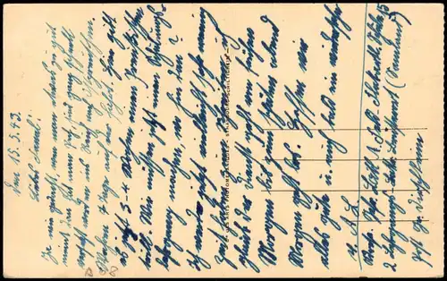 CPA Caen La Gare (Bahnhof) 1943