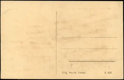 Postkaart Rhenen Veer over den Rijn, Panorama-Ansicht 1910