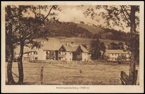 Ansichtskarte Hohenpeißenberg Ortsansicht 1920