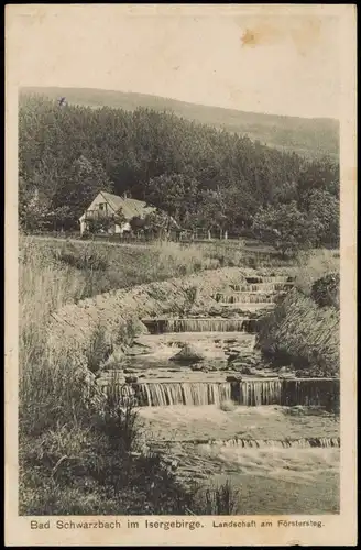 Bad Schwarzbach-Bad Flinsberg Czerniawa-Zdrój Świeradów-Zdrój  Förstersteg 1927