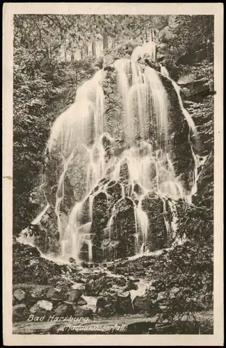 Ansichtskarte Bad Harzburg Wasserfall Waterfall 1917