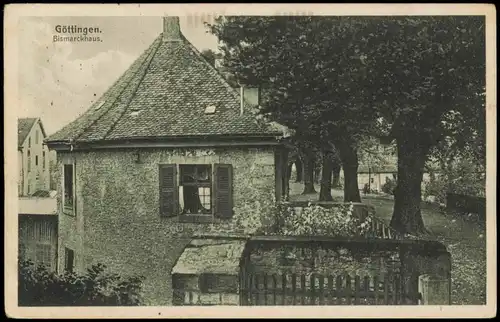 Ansichtskarte Göttingen Bismarckhaus 1928