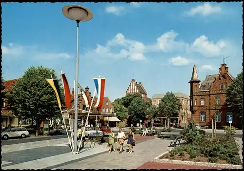 Ansichtskarte Heiligenhafen Marktplatz 1975