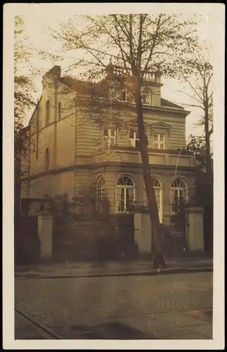 Wandsbek-Hamburg Stadtvilla - Straße 1931 Privatfoto  gel. Stempel Wandsbek