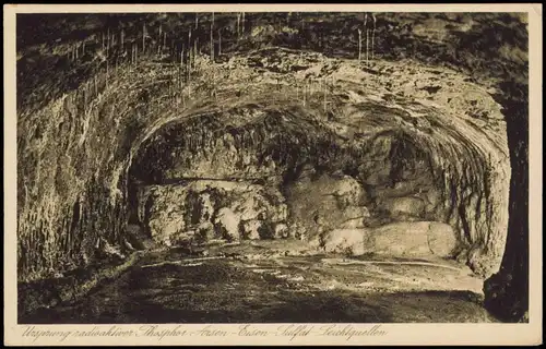 Ansichtskarte Saalfeld (Saale) Feengrotten Diadochithöhlen 1927