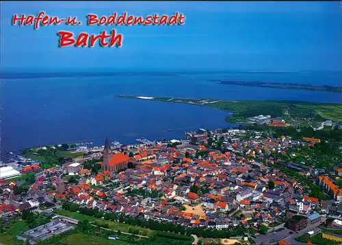 Ansichtskarte Barth Luftbild 2003