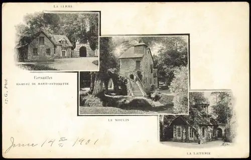 CPA Versailles 3 Bild: Le Moulin La Laitgerie 1911