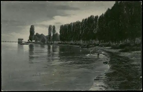 Ansichtskarte Staad-Konstanz Strandidyll bei Staad-Konstanz 1920