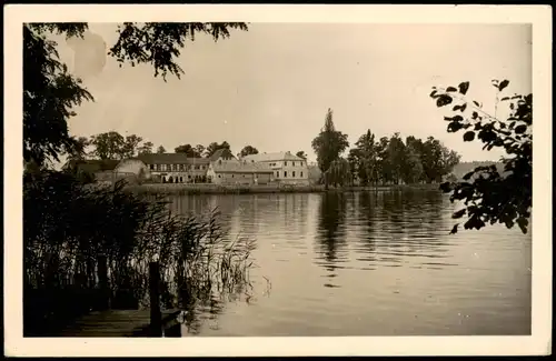 Ansichtskarte Teupitz Blick auf das ehemalige Schloss 1958