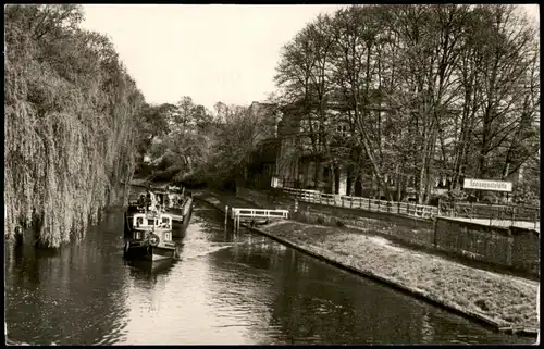 Königs Wusterhausen Umland-Ansicht am Nottekanal Notte-Kanal 1962