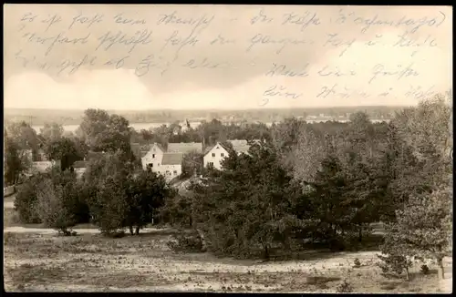 Kallinchen-Zossen Panorama-Ansicht Blick auf den Ort im Kr. Zossen 1964