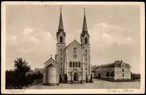 Philippsdorf-Georgswalde Filipov Jiříkov Wahlfahrtskirche und Kloster 1922