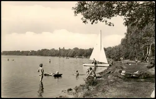 Pätz-Bestensee Urlaub am Vordersee Pätz, Kr. Königs Wusterhausen 1964