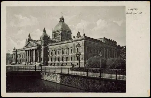 Ansichtskarte Leipzig Reichsgerichtsgebäude / Bundesverwaltungsgericht 1940