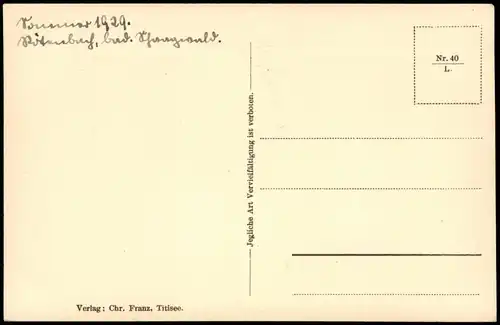 Ansichtskarte Breitnau Ravennaviadukt, Dampflok - Schwarzwaldhaus 1926