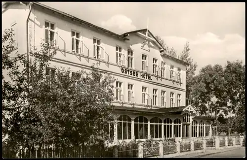 Ansichtskarte Thiessow OSTSEE HOTEL 1962