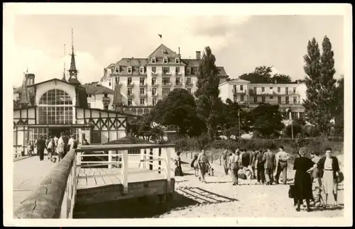 Heringsdorf Usedom Feriendienst Gewerkschaften Erholungszentrum   1955
