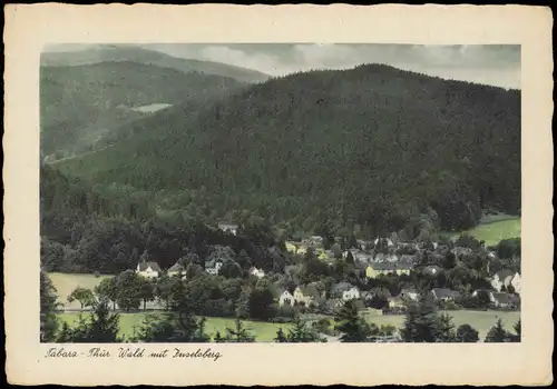 Tabarz/Thüringer Wald Panorama-Ansicht Blick zum Inselsberg 1941