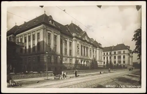 Postcard Brünn Brno ČES. TECHNIKA CESKOSLOVENSKO 1940