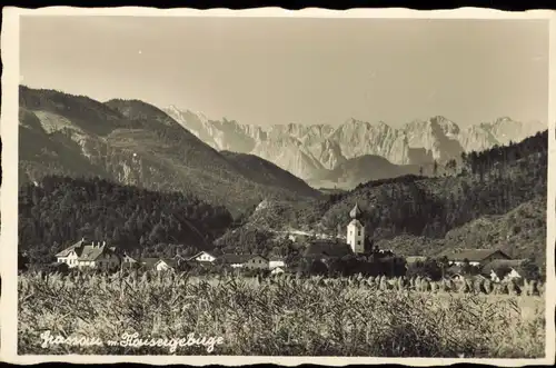 Ansichtskarte Grassau Blick auf die Stadt 1938