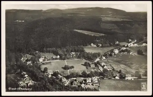 Ansichtskarte Elend (Harz) Luftbild 1932