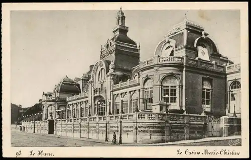 CPA Le Havre Le Casino Marie-Christine 1920