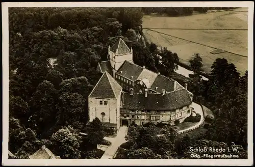 Ansichtskarte Rheda (Kr. Gütersloh) Luftbild 1932