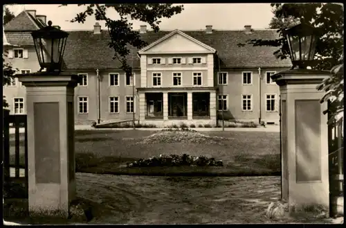 Karnzow-Kyritz Genesungsheim   Thälmann 1960 DDR Landpoststempel von Karnzow