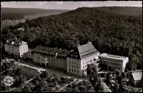 Ansichtskarte Gunzenhausen Luftbild Diakonissen-Mutterhaus Hensoltshöhe 1957