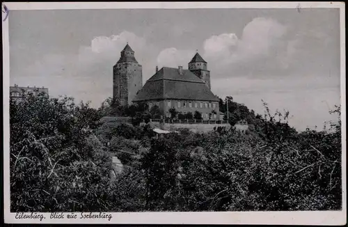 Ansichtskarte Eilenburg Schloss / Sorbenburg 1920