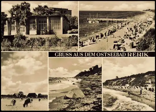 Ansichtskarte Rerik Strand Ansichten DDR Mehrbild-AK 1970