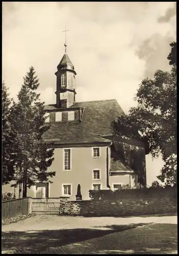 Ansichtskarte Breitenbrunn (Erzgebirge) Kirche 1970