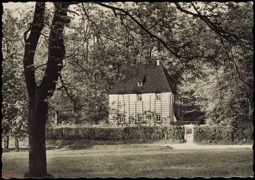 Ansichtskarte Weimar Goethes Gartenhaus 1959