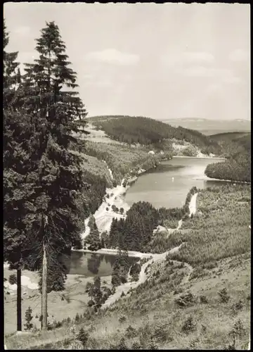 Ansichtskarte Frankenhain Lütschetalsperre Kr. Arnstadt zur DDR-Zeit 1984