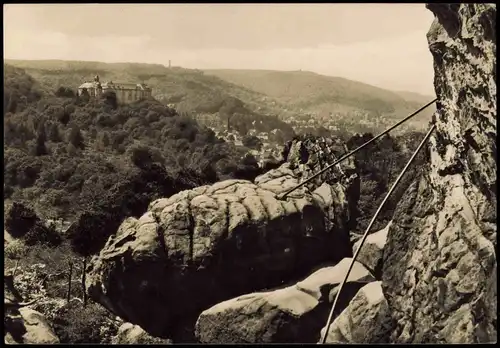 Ansichtskarte Blankenburg (Harz) Harz Aufstieg zum Großvater 1970