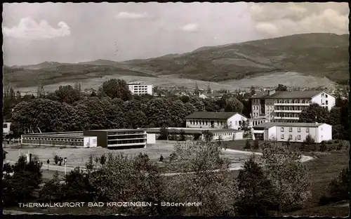 Ansichtskarte Bad Krozingen Bäderviertel 1964