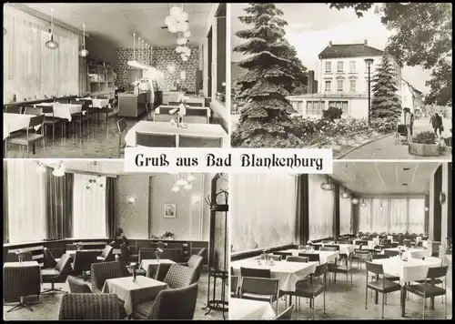 Bad Blankenburg DDR Mehrbildkarte FDGB-Erholungsheim Greifenstein 1983