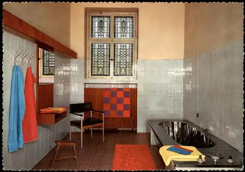 Ansichtskarte Bad Nauheim Badekabine 1970