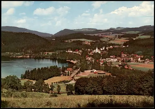 Ansichtskarte Titisee Panorama-Ansicht Ort im Hochschwarzwald 1980