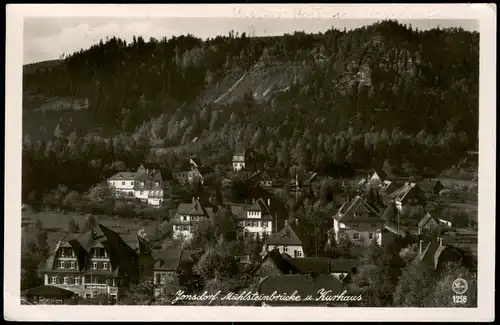 Ansichtskarte Jonsdorf Stadtpartie 1939