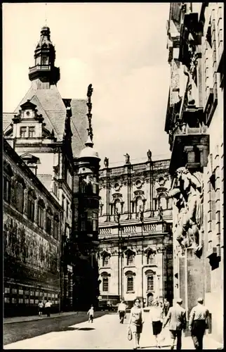Innere Altstadt-Dresden Residenzschloss - Fürstenzug 1940 Privatfoto