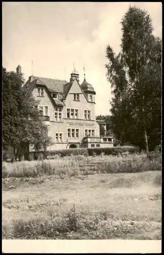Ansichtskarte Bad Suderode Erholungsheim, Fotokarte 1953