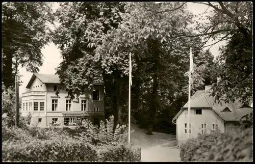Buckow (Märkische Schweiz) FDGB-Erholungsheim Theodor Fontane 1961