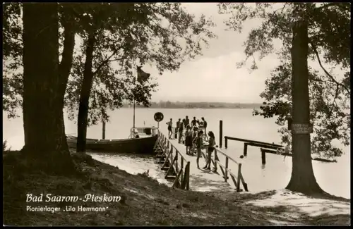 Ansichtskarte Pieskow-Bad Saarow Pionierlager Lilo Herrmann 1963/1961