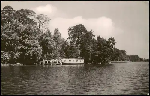 Ansichtskarte Gräbendorf-Heidesee Partie an der Schmölde zu DDR-Zeiten 1962