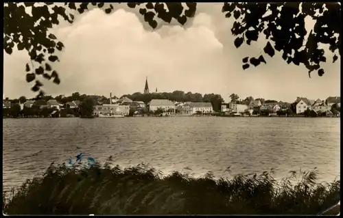 Ansichtskarte Malchow (Mecklenburg) Panorama-Ansicht 1958