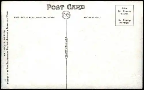 Postcard Capel Curig Landschaft & Snowdon 1912