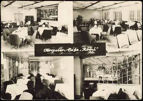 Ansichtskarte Bad Stuer DDR Mehrbild-AK Konsumgaststätte Bad Stuer 1968