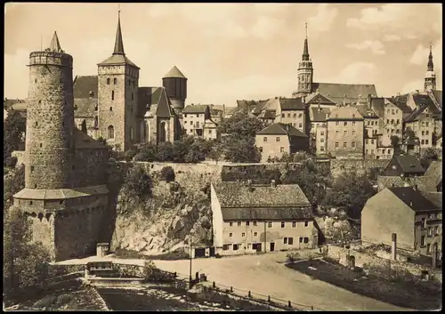 Ansichtskarte Bautzen Budyšin Panorama-Ansicht der Altstadt 1964