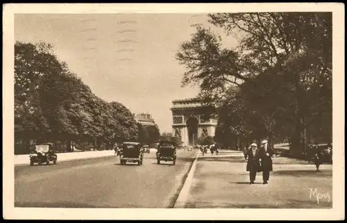 CPA Paris L' Avenue Foch (ancienne Avenue du Bois de Boulogne) 1932